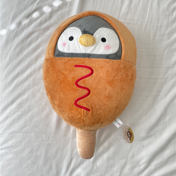 Takashoji Toys Nwt 75 Penguin Corndog Costume Japanese Plush Toy